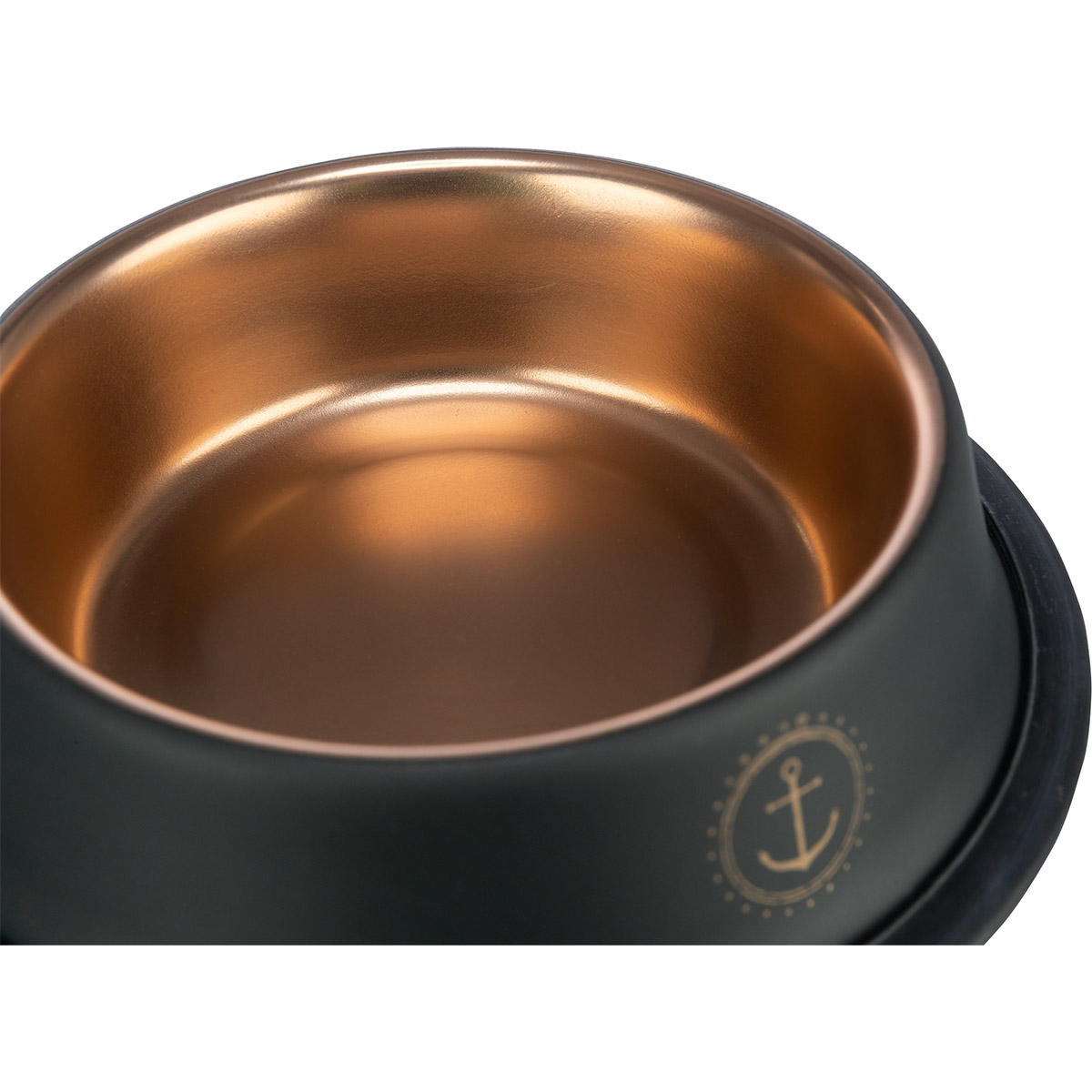 Trixie BE NORDIC Edelstahl Napf schwarz/bronze bei ZooRoyal