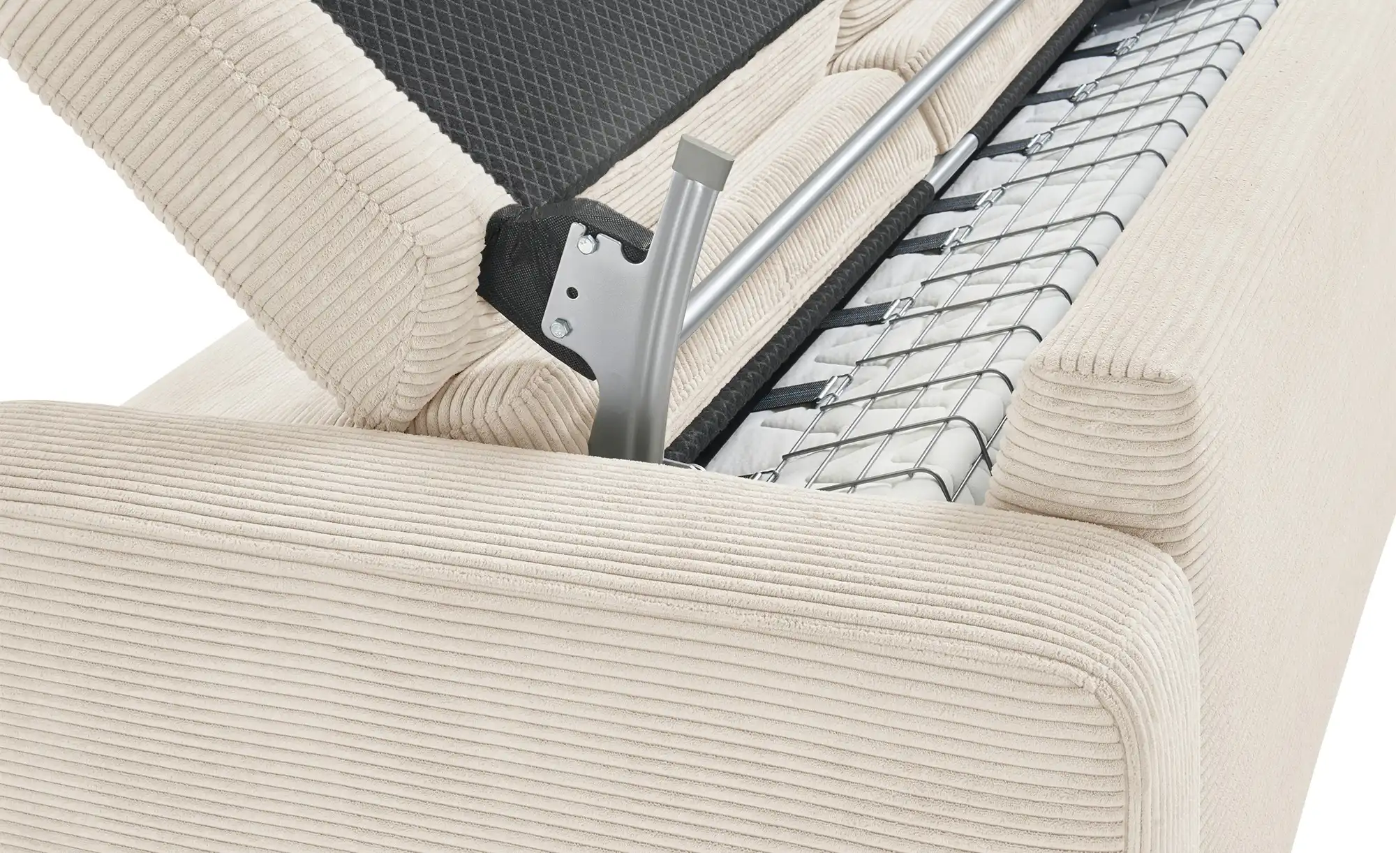 Twist Schlafsofa aus Cord Vanila
