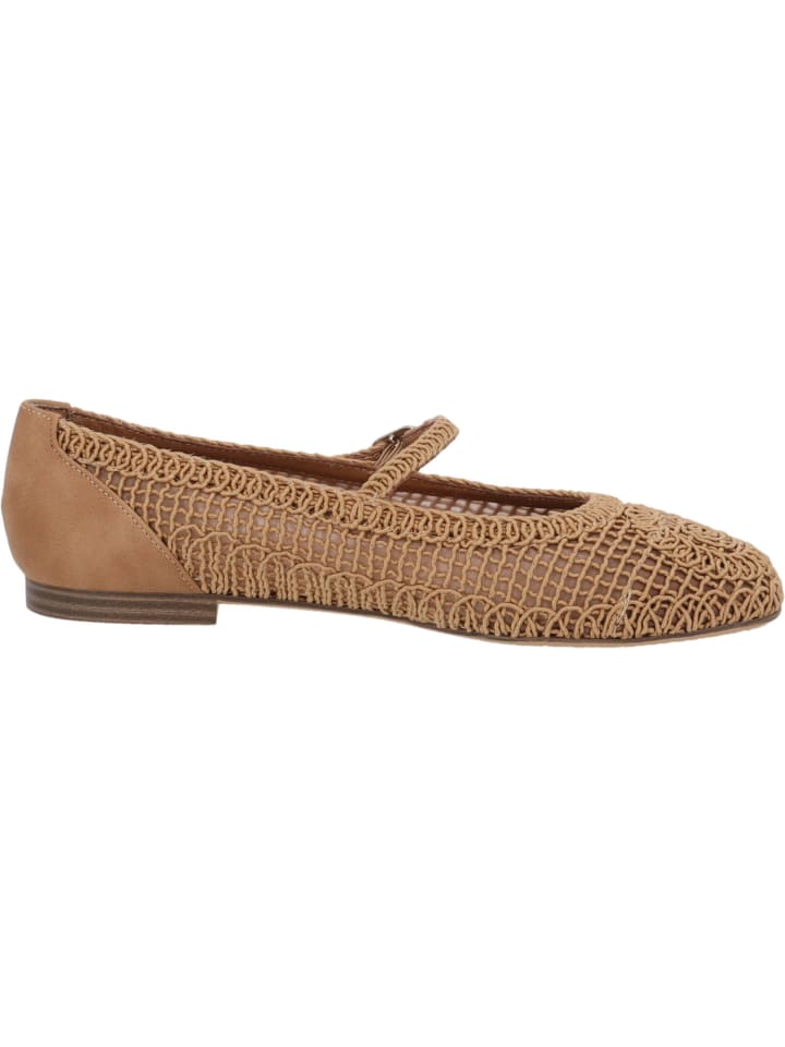 Tamaris Ballerinas in TAN günstig kaufen