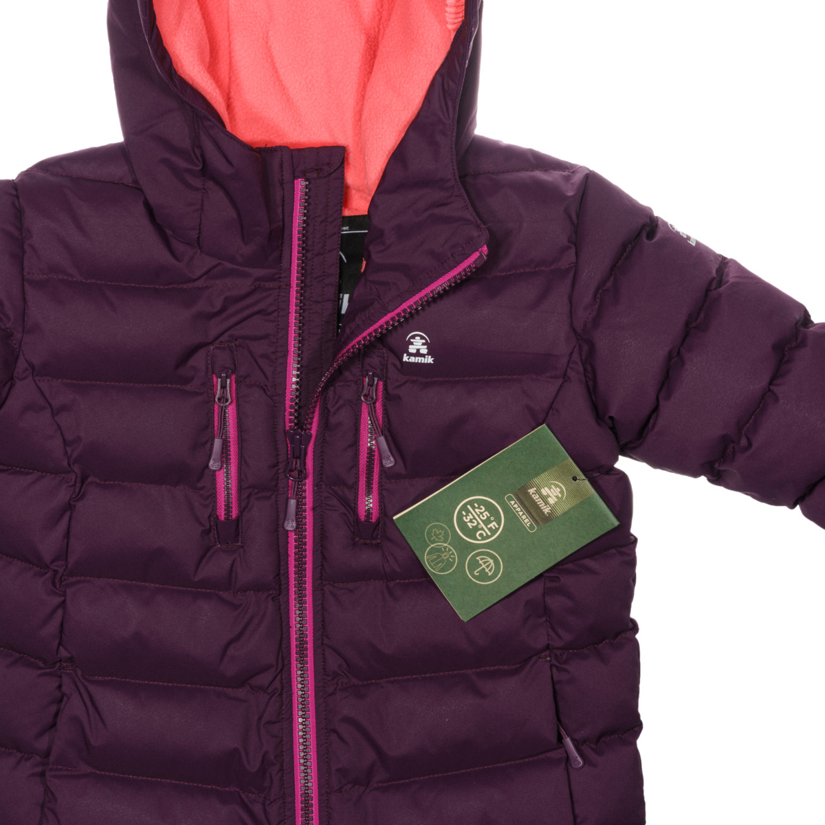 Kamik KARA Winterjacke lila