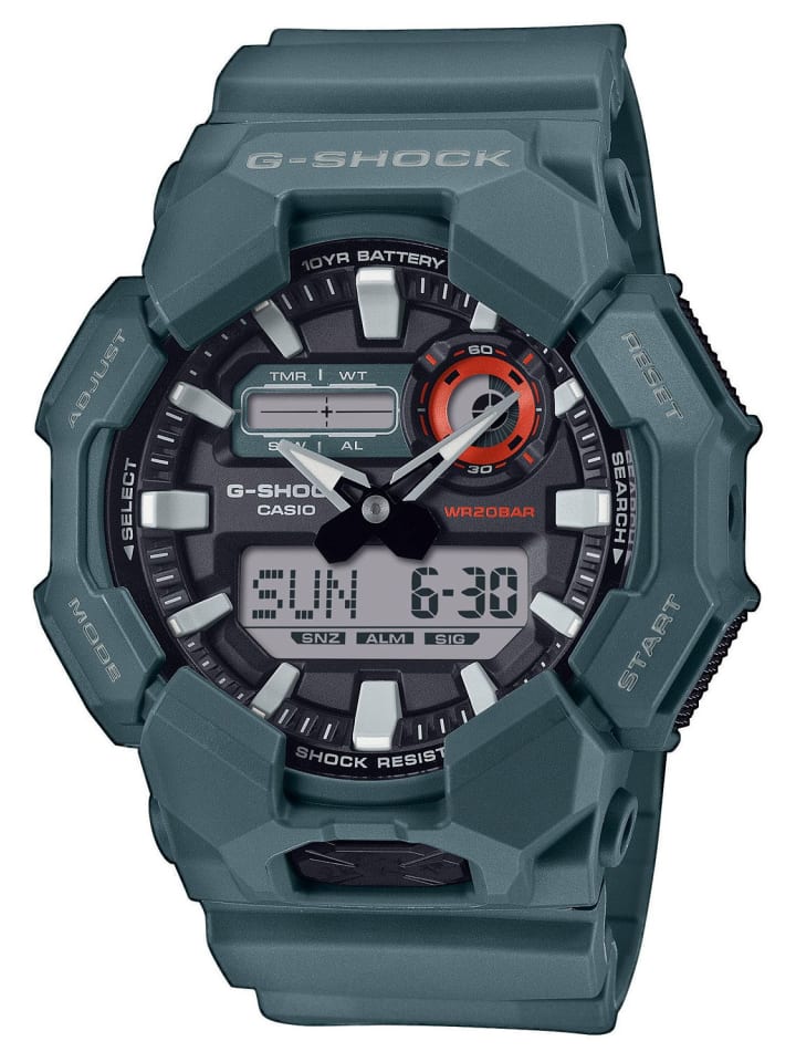 Casio G-Shock Classic Ana-Digi Herrenuhr Petrol Schwarz / Grün günstig kaufen onesize