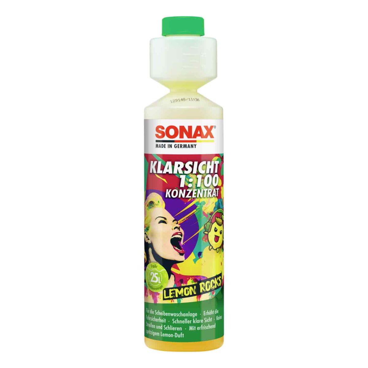 Sonax KlarSicht 1zu100 Konzentrat Lemon Rocks 250ml