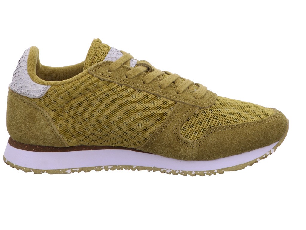 WODEN Komfort Schnürer khaki Ydun Suede Mesh II