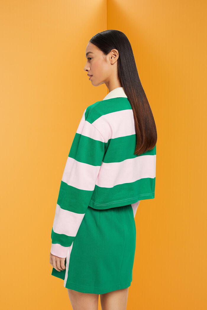 Gestreiftes Rugby-Polo