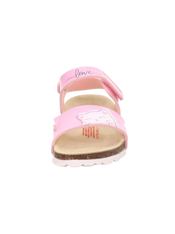 superfit Tieffußbett Sandale FUSSBETTPANTOFFEL in Rosa günstig kaufen