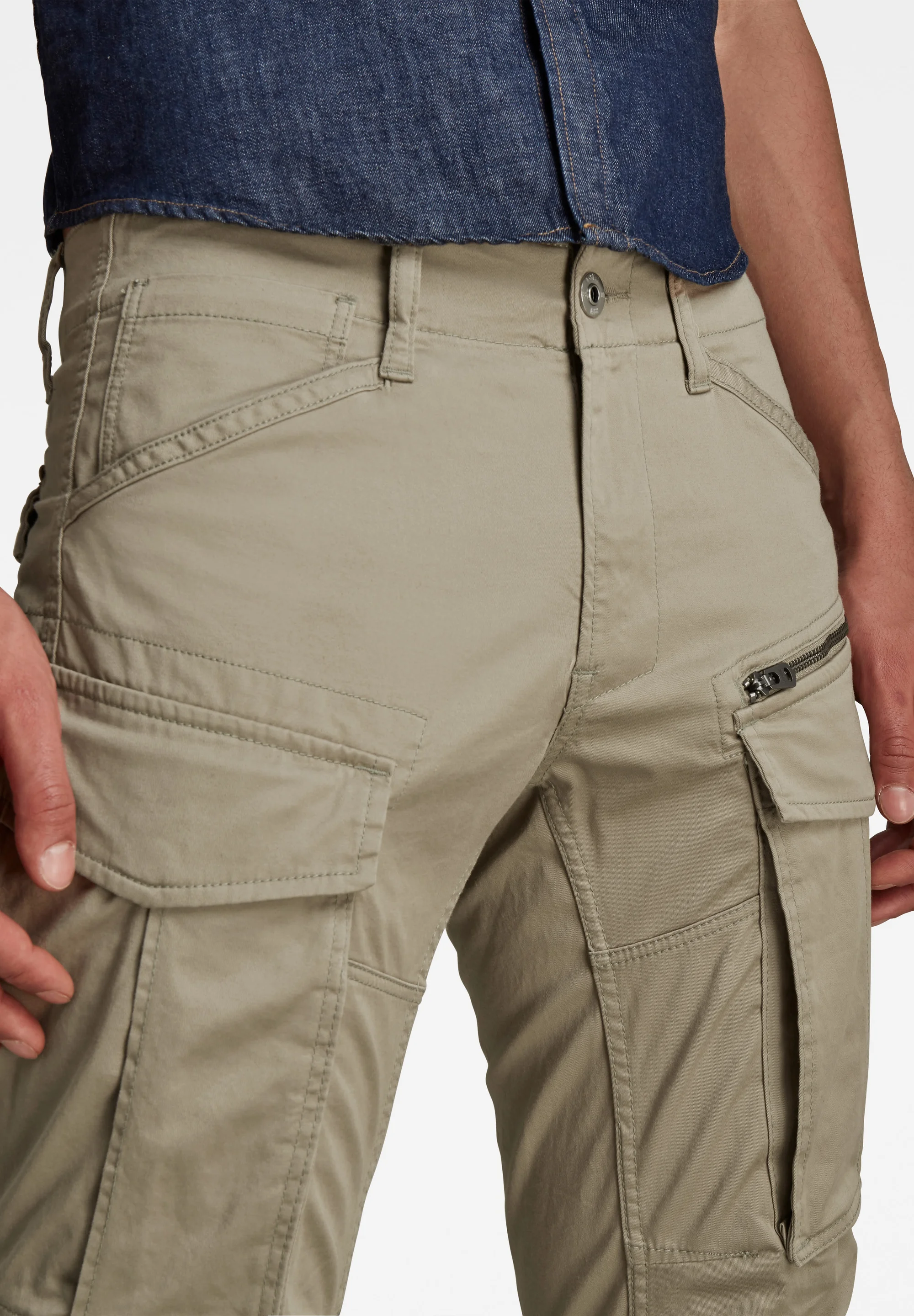 G-Star ROVIC ZIP 3D TAPERED - Pantalones cargo