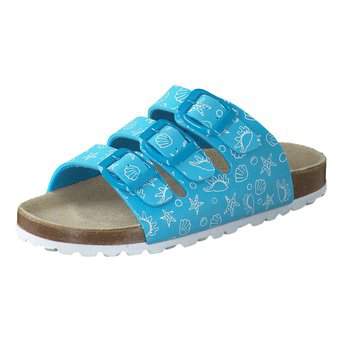 Re-Laxx Pantolette in blau