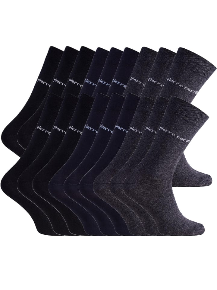 Pierre Cardin Pierre Cardin Socken 6 Paar in SCHWARZ, 6 Paar in ANTHRAZIT, 6 Paar in Navy günstig kaufen