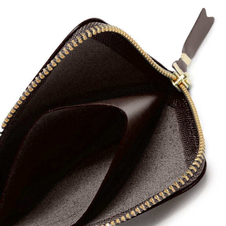 Comme des Garcons Wallet Classic Leather Line brown