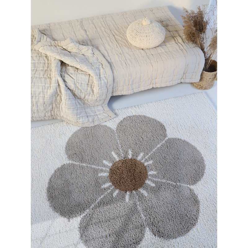 Tapis fleur 120x170cm Bohemian Daisy