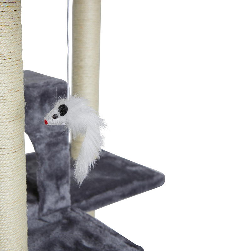 Zoozaker Klatrestativ katt h 182x60x55 cm