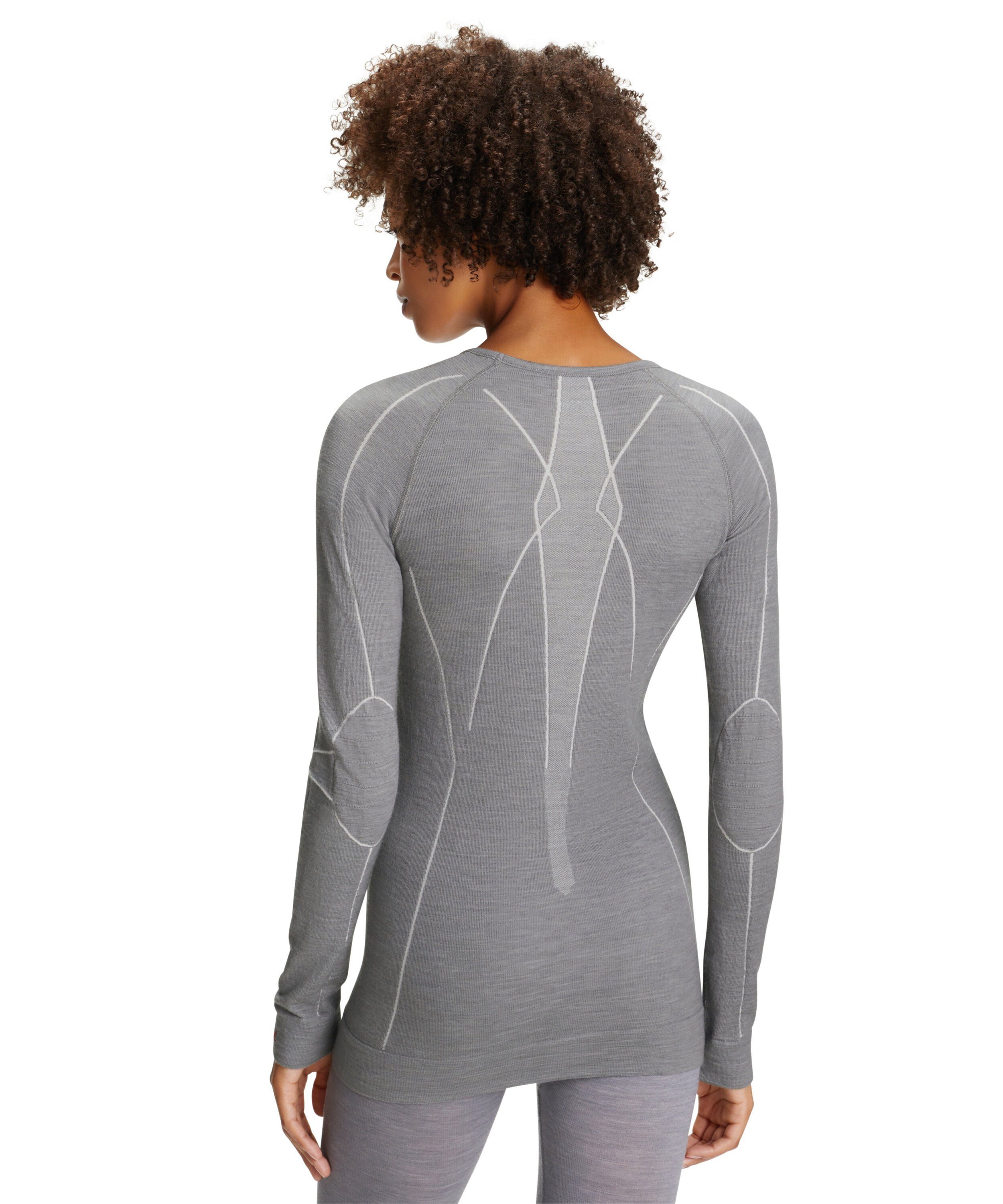 FALKE Funktionsshirt Wool-Tech (1-tlg) aus Merinowolle für kalte bis sehr kalte Temperaturen