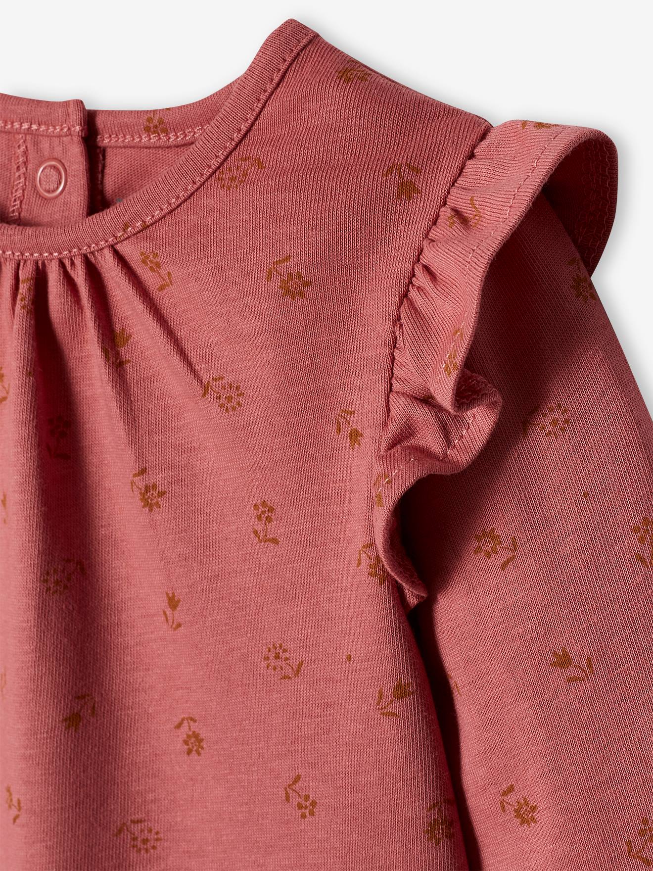 Vertbaudet 2er-Pack Baby Shirts BASIC Oeko-Tex - wollweiß