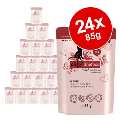 Sparpaket catz finefood Kitten 24 x 85 g