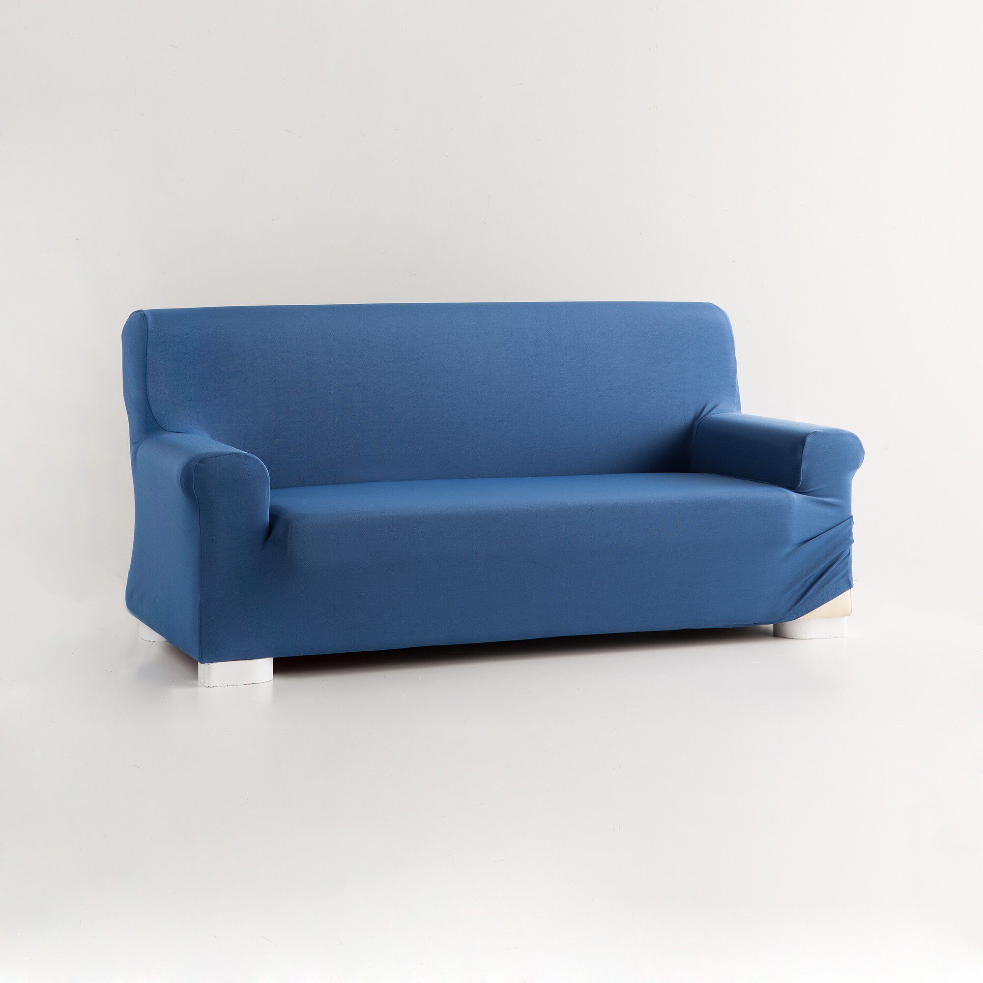 Housse unie fauteuil canapé bi-extensible
