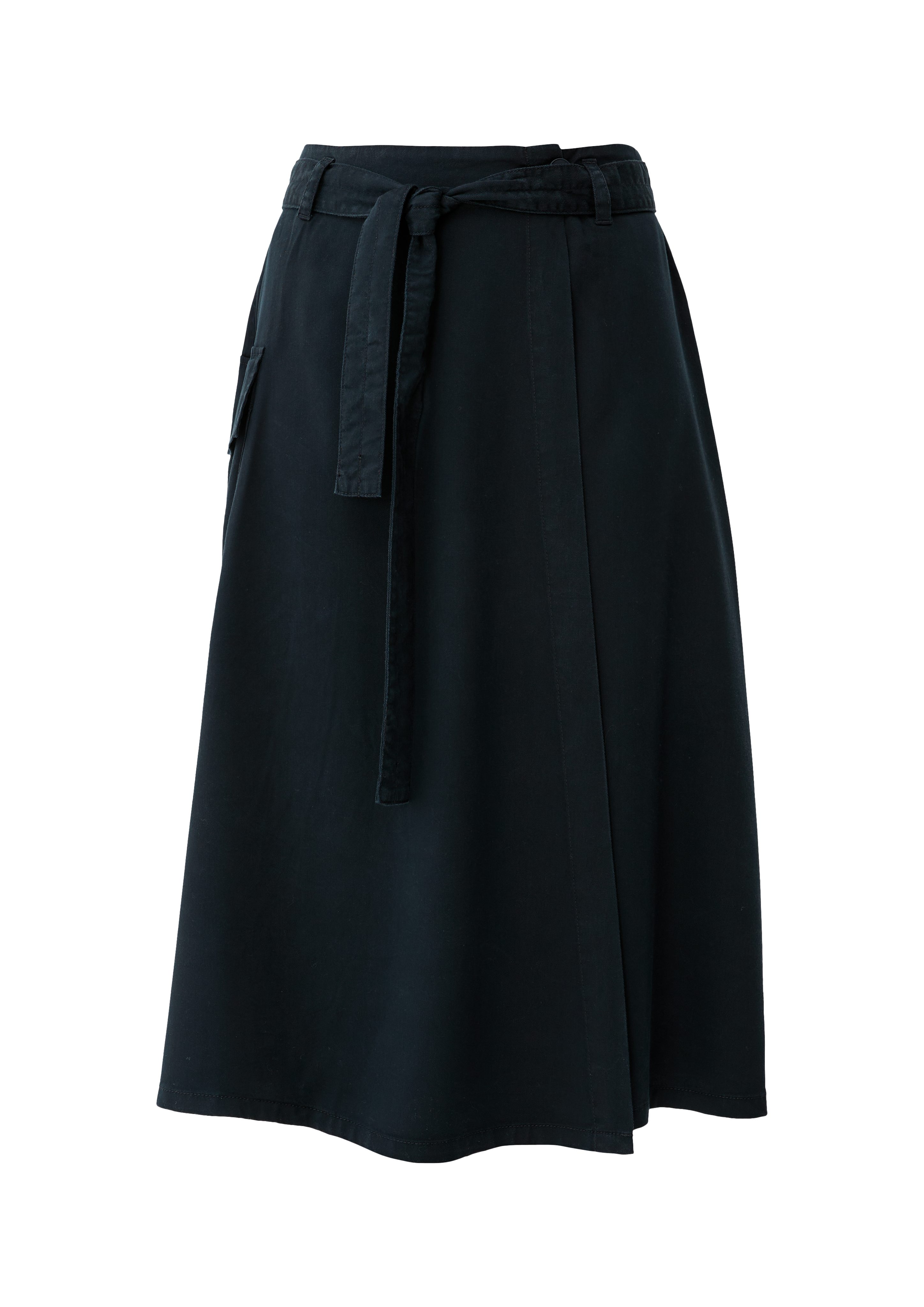 s.Oliver Minirock Rock mit High-Rise-Bund Garment Dye