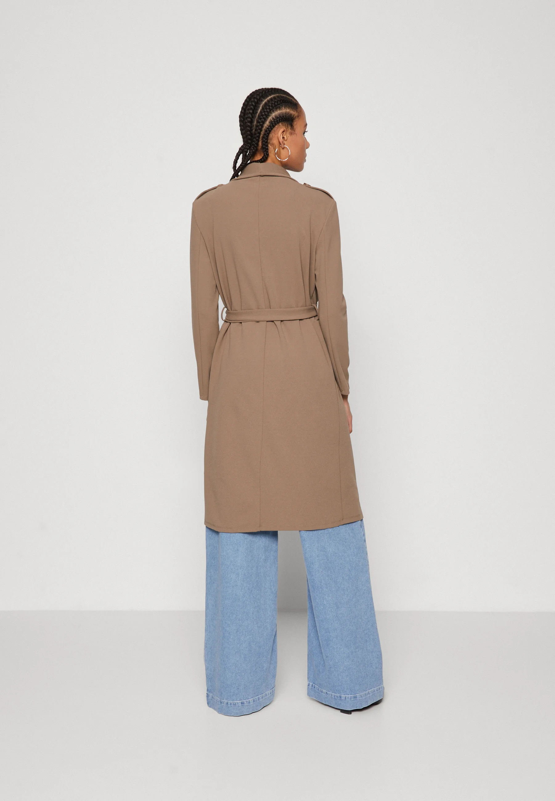 VILA VICLARA LONG DRAPY - Gabardina