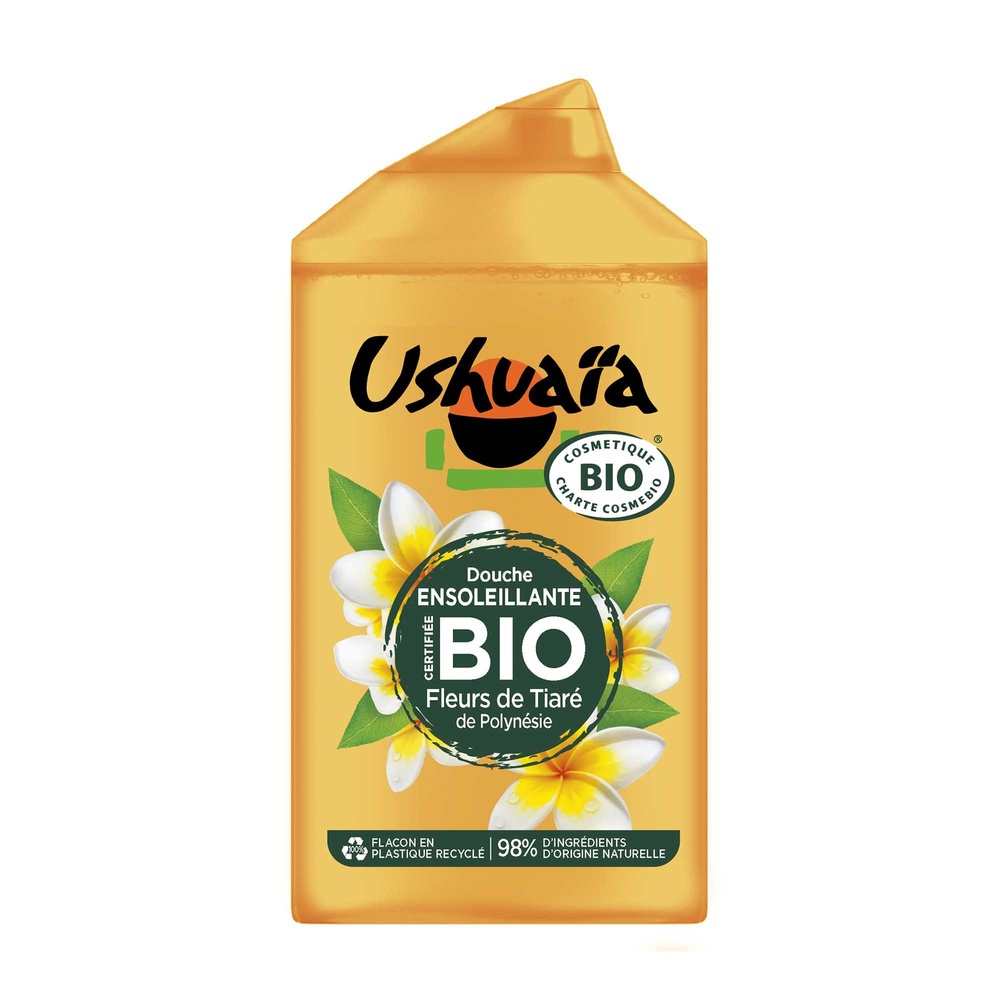 ushuaïa Ushuaia Douche Certifiée Bio Fleurs de Tiaré dePolynésie