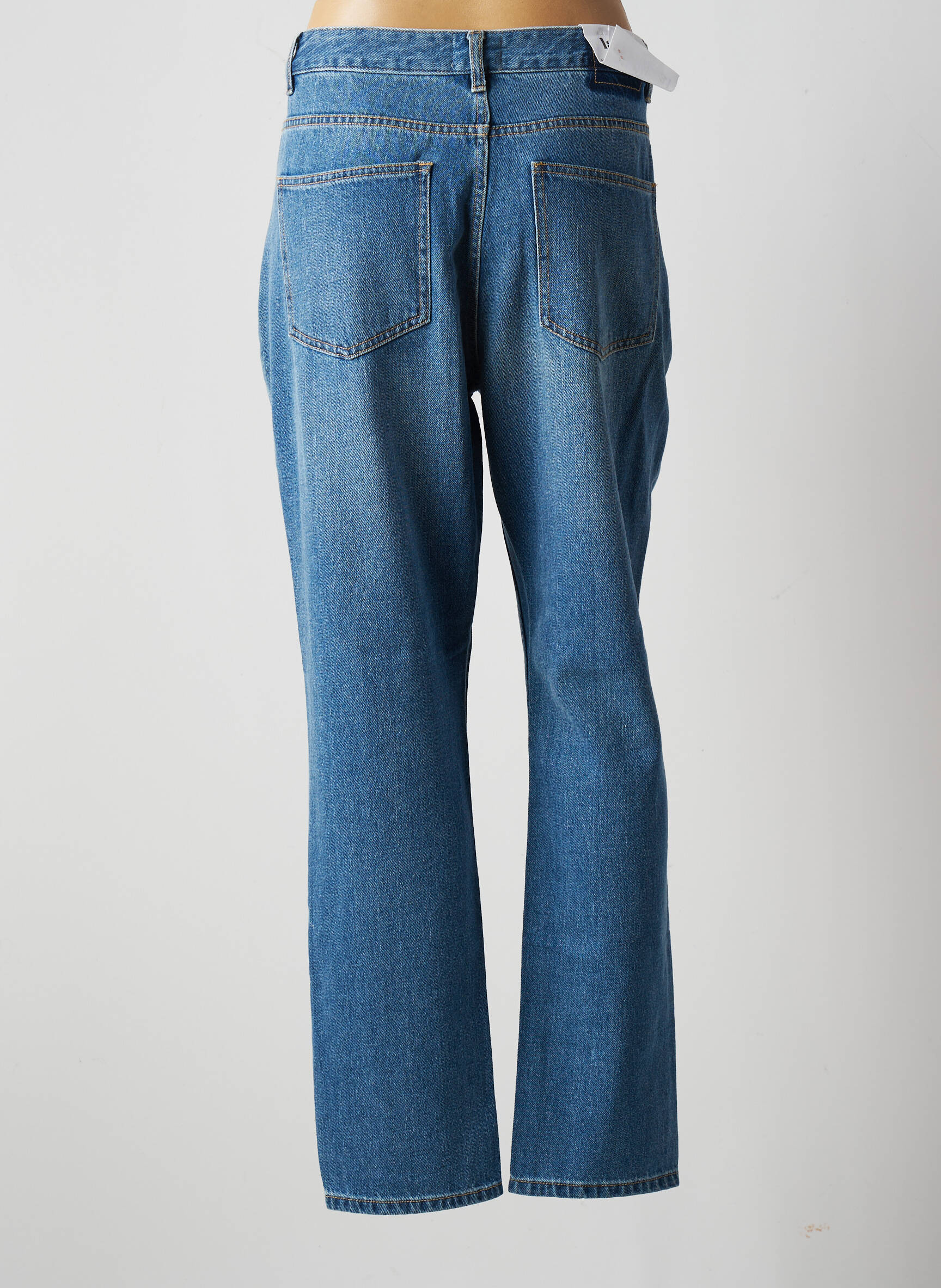 Labdip Jeans Coupe Droite Femme couleur bleu