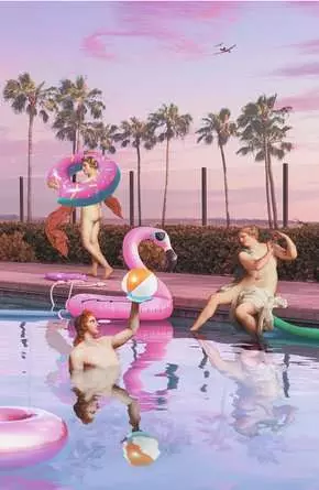 Puzzle 200 Teile - Poolparty