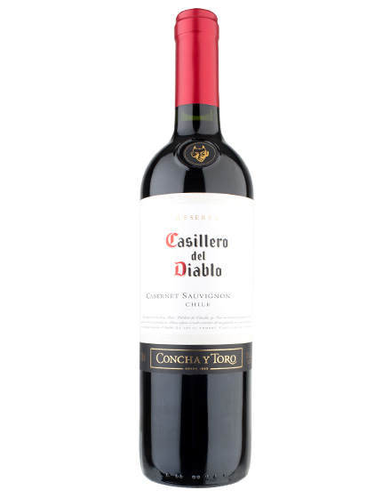 Valle del Maipo Cabernet Sauvignon Reserva DO Casillero del Diablo 2021 Concha y Toro 0,75 ℓ