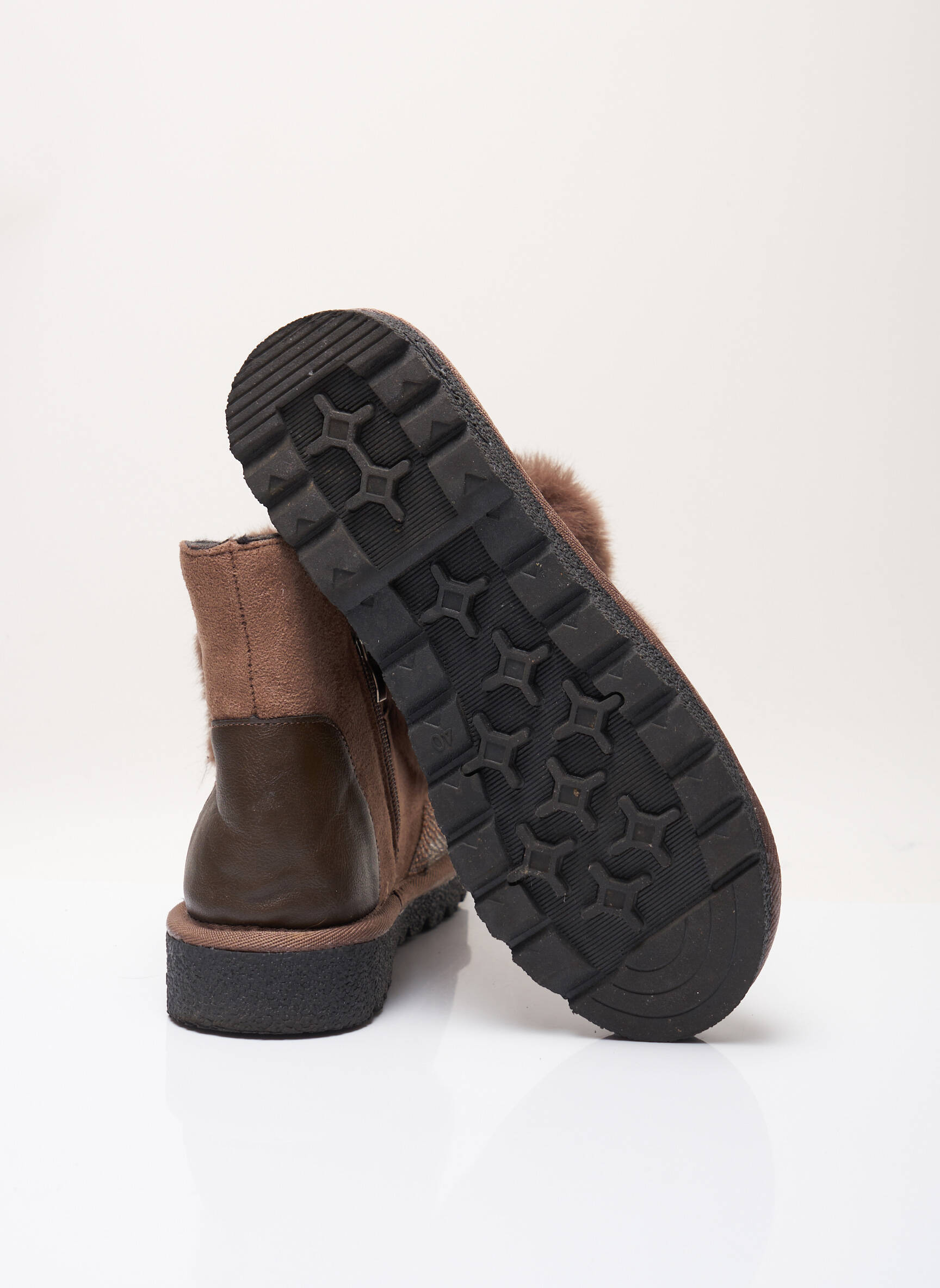 S Fahin Bottines Femme couleur marron