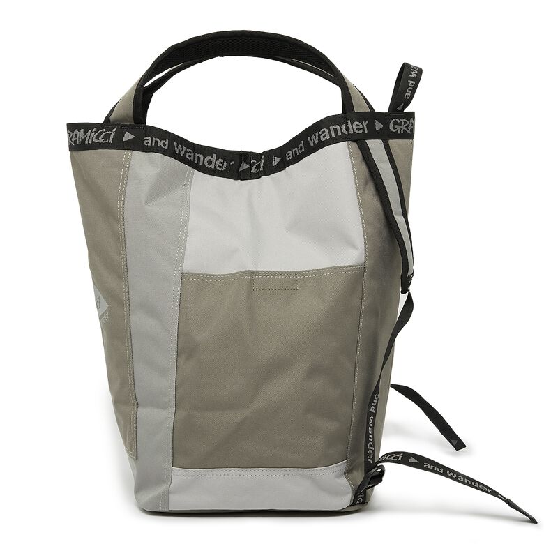 Gramicci x And Wander Multi Patchwork 2Way Pack multi beige