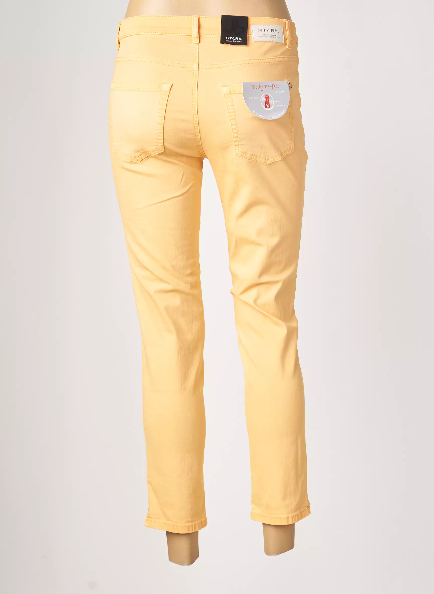 Stark Pantalon7 8 Femme couleur orange