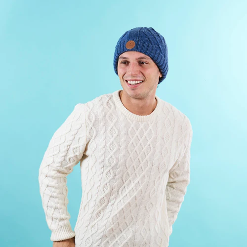 Blue Paddling Beanie