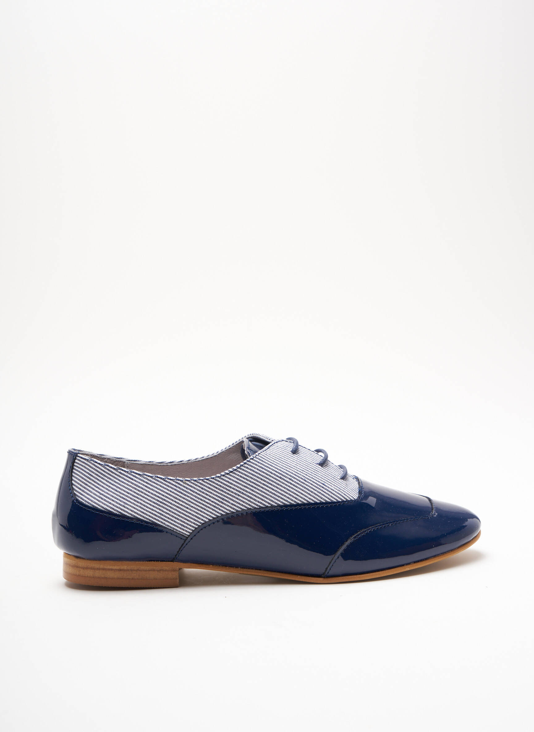 Ippon Vintage Derby Femme couleur bleu