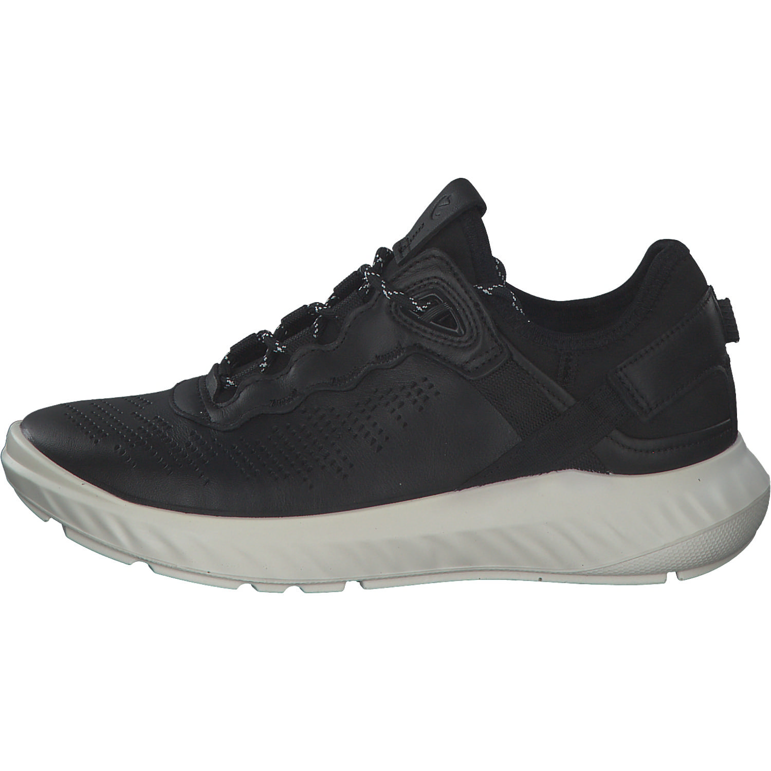 Ecco ATH 834713, Sneakers Low, Damen, Schwarz