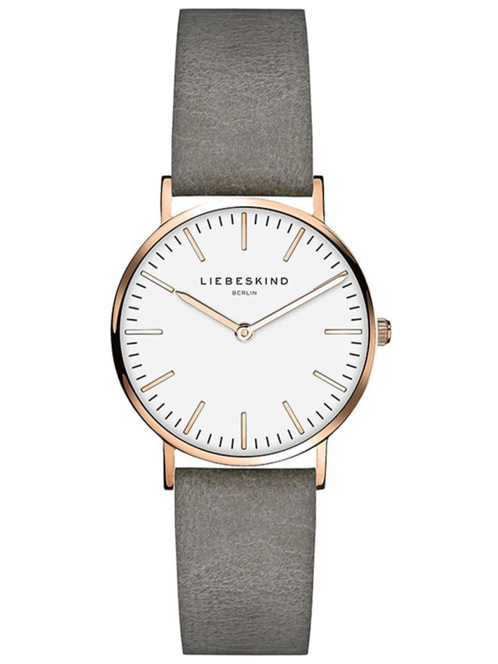 LIEBESKIND BERLIN Armbanduhr in Grau günstig kaufen onesize
