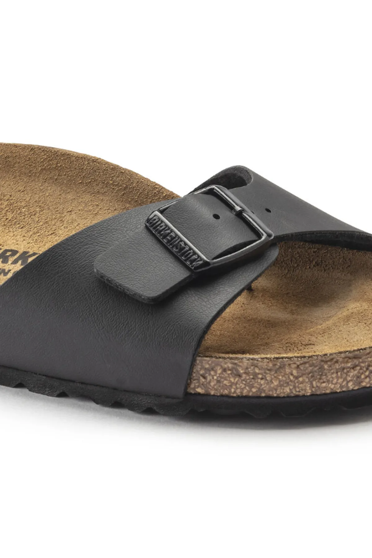 Birkenstock  Pantolette - Schwarz - Flacher Absatz