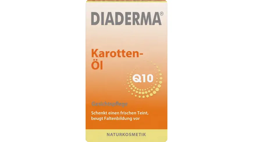 Diaderma Gesichtspflege Karotten-Öl Q10 30 ml
