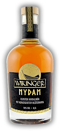 Wikinger Nydam Honiglikör Wikinger Nydam Honiglikör Mystisch, kräftig und voller Energie. 0,5	 Liter - Vol 30%