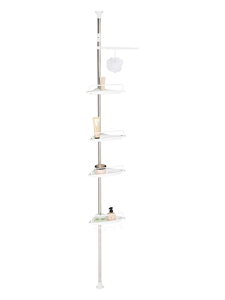 IDOMYA Essentials Duschregal in Weiß - (H)105 cm günstig kaufen onesize