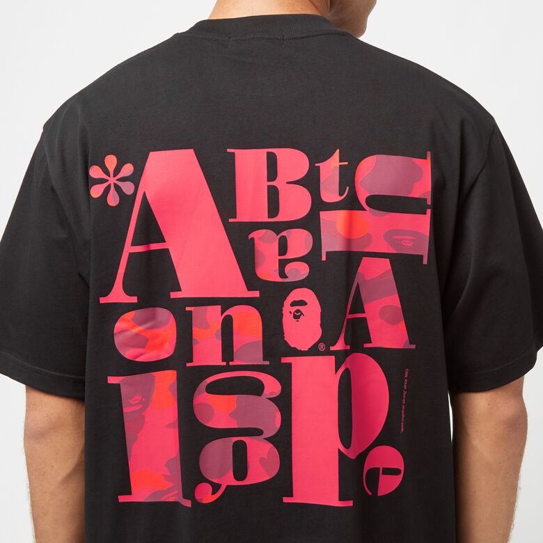 A Bathing Ape Car Graphic Tee M Black