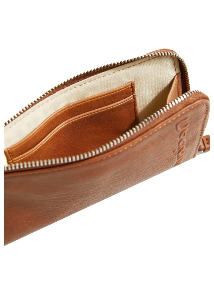 Desigual Mone Half Logo Rita - Handytasche 17 cm (black) in beige oscuro günstig kaufen onesize