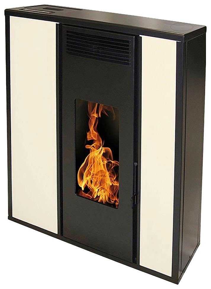 interstoves Pelletofen Kimi 10, 8,8 kW, Zeitbrand, (1-tlg), ideal für den Flur, slim Pelletofen