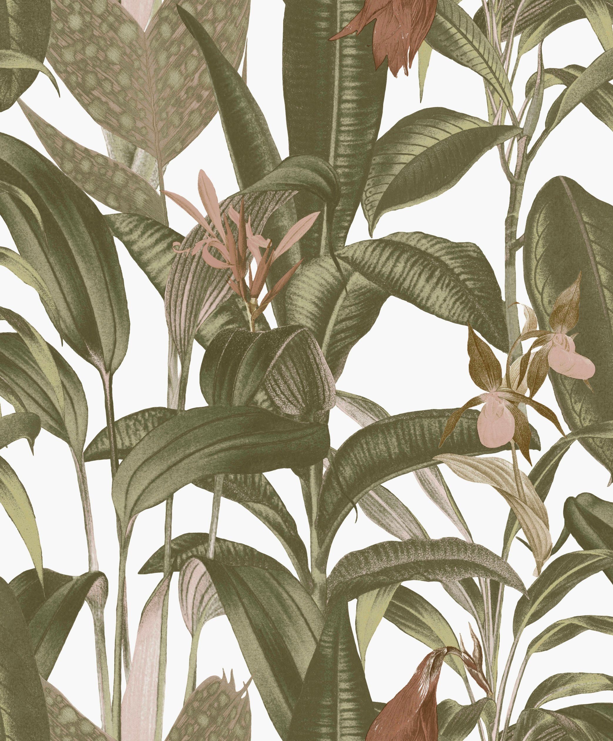 LOOKS by Wolfgang Joop Vliestapete Tropical Leaves, texturiert, botanisch, (1 St), 10mx52cm