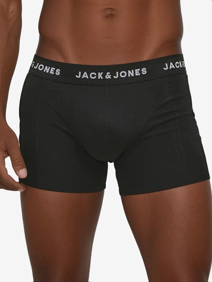 Jack & Jones Trunk 10er Pack Basic Trunks regular/straight in Schwarz günstig kaufen