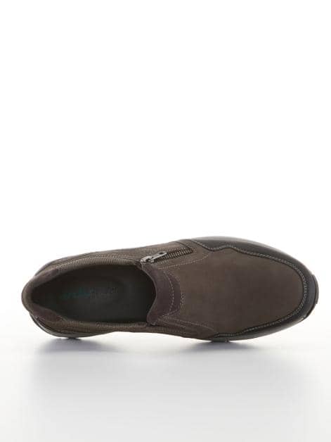 Slipper mit zusätzlichem Reißverschluss