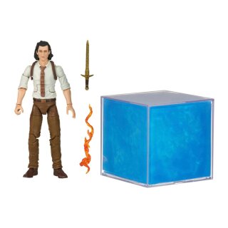 ** % SALE % ** Loki Marvel Legends Elektronische Roleplay-Replik 1/1 Tesseract mit Loki Actionfigur 15 cm