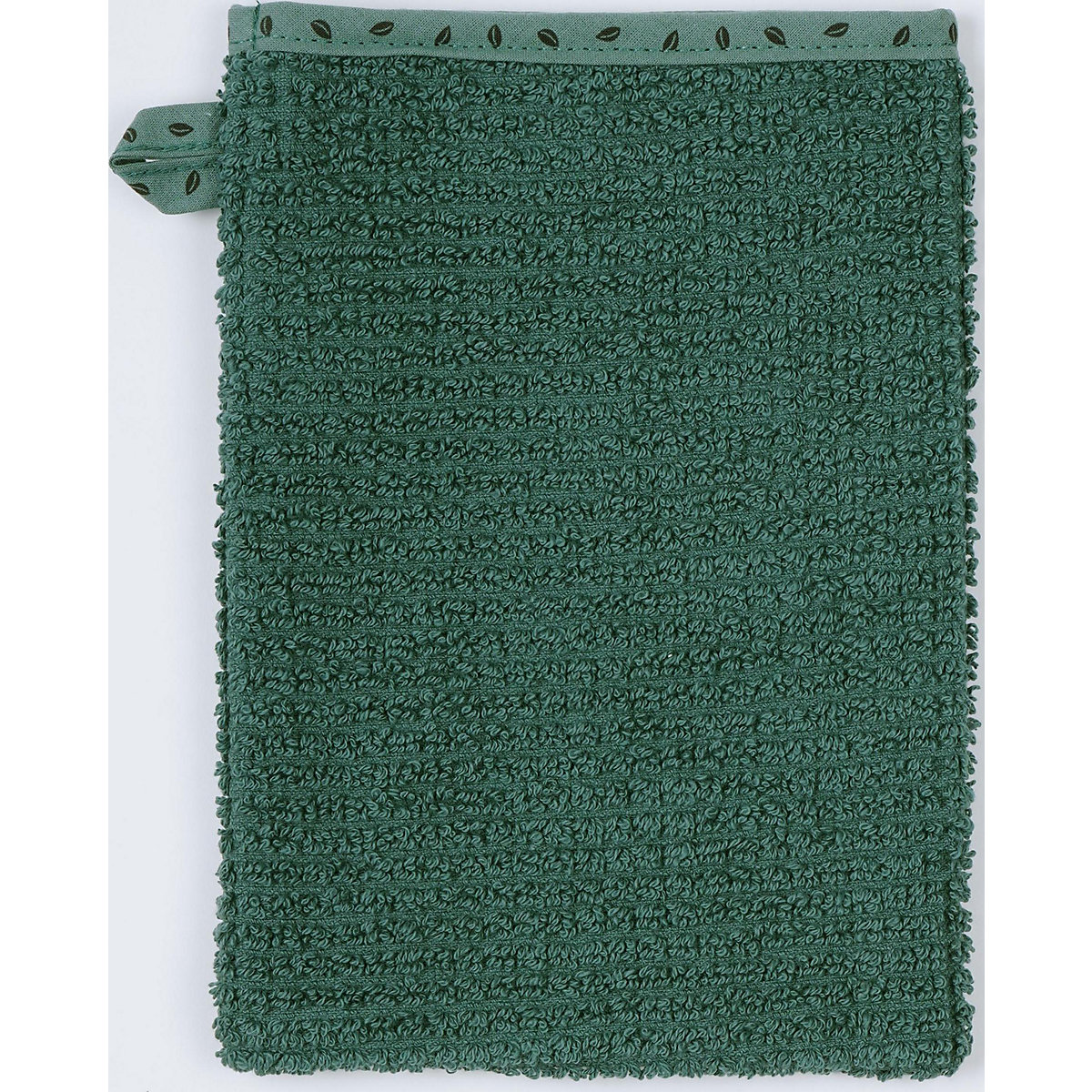 Waschhandschuhe 3er Set , 15x21 cm, grün
