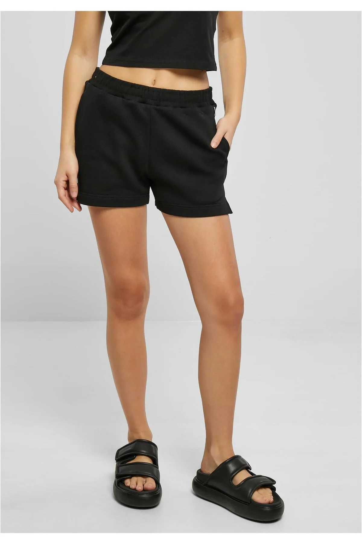 Urban Classics  Damen Ladies Organic Cotton Terry Shorts