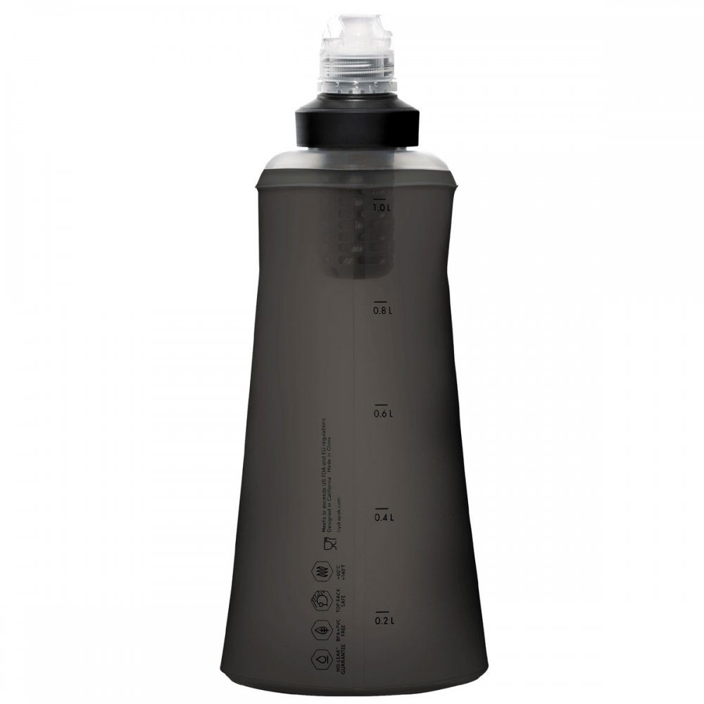 Katadyn Trinkflasche Wasserfilter, Tactical BeFree, 1 l, entfernt Bakterien, Zysten und Sedimente