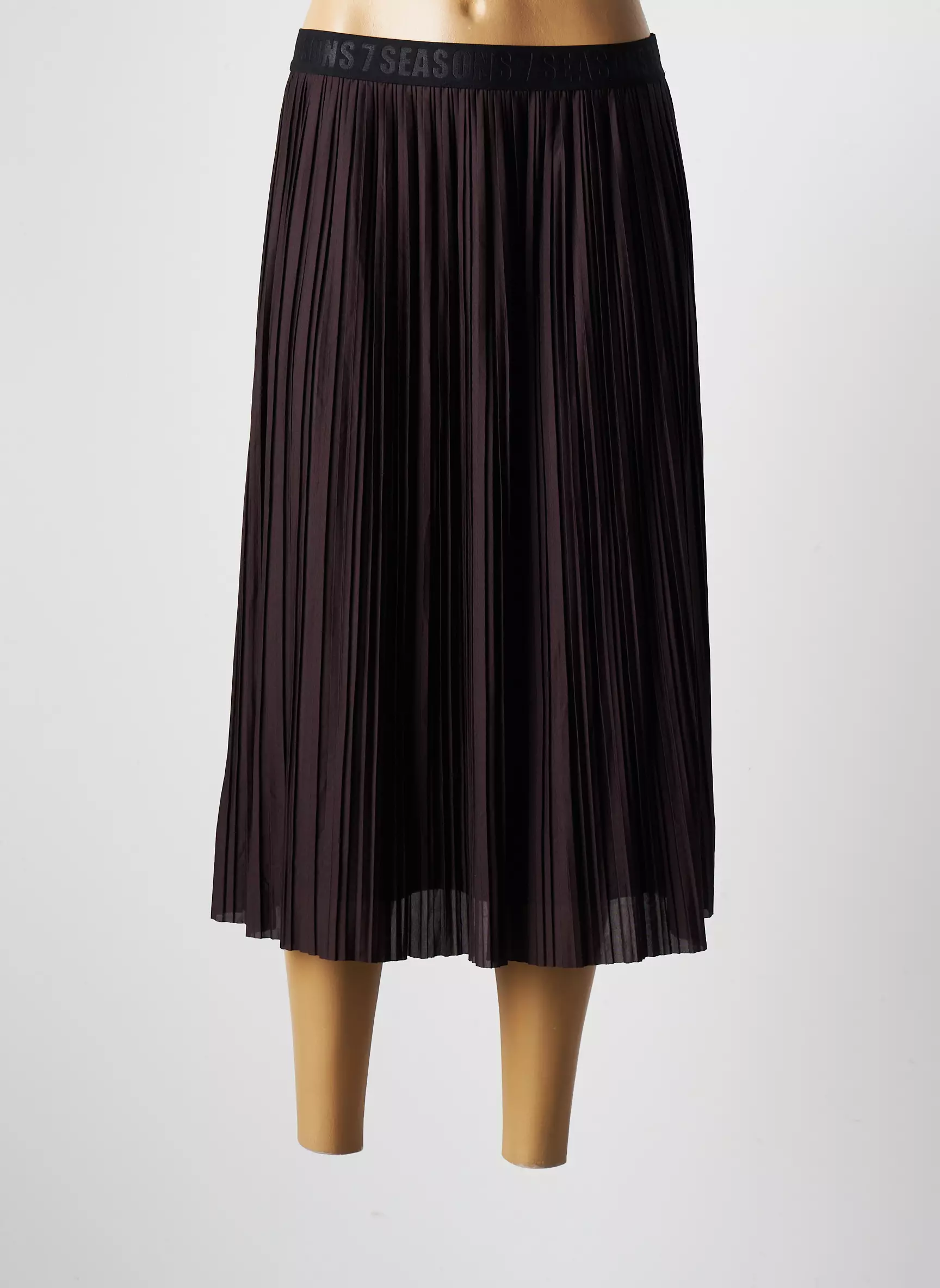 7 Seasons Jupes Mi Longues Femme couleur marron