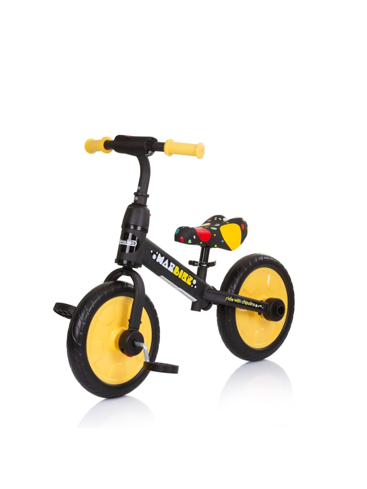 Chipolino Dreirad, Laufrad 2 in 1 Max Bike in gelb günstig kaufen onesize