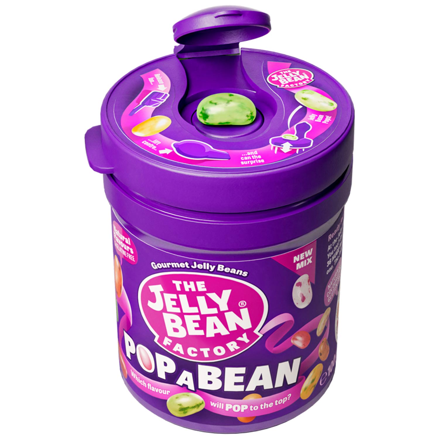 The Jelly Bean Factory Gourmet Flavour Pop a Bean 100g