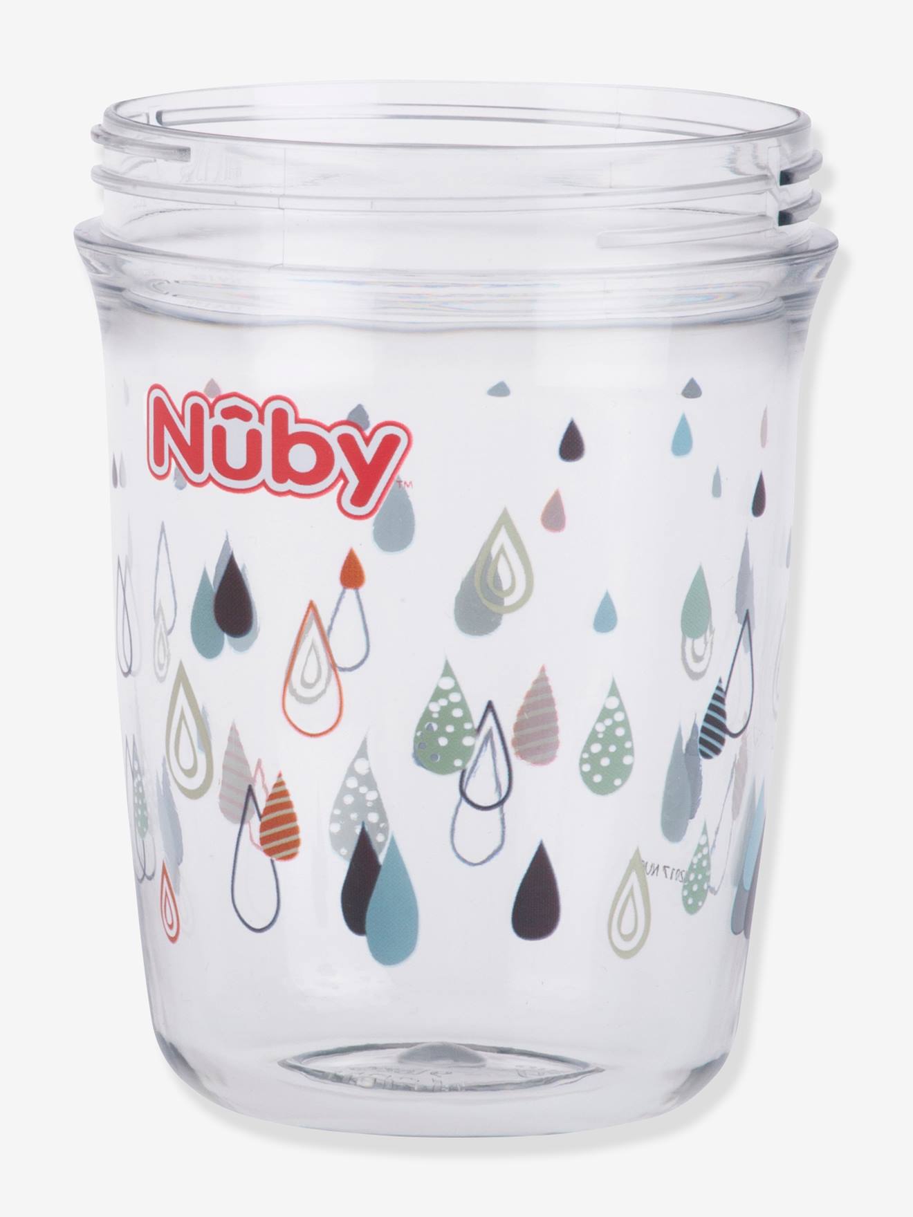 Gobelet magique 360° Tritan™ NUBY avec anses gris